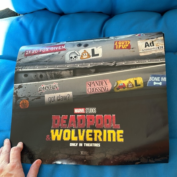 Deadpool & Wolverine Poster Marvel Studios Measurements In Description - Picture 4 of 4